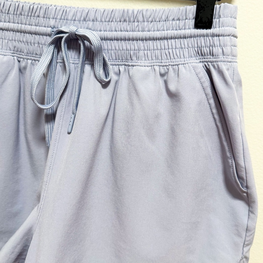 Abercrombie YPB running shorts dolphin hem scrunch waist adjustable pockets S - Picture 2 of 8